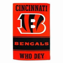 WinCraft NFL Towel Cincinnati Bengals 16X25