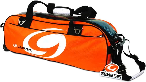 Genesis Sport Triple Roller/Tote Orange 1 Genesis Sport Triple Roller/Tote Orange