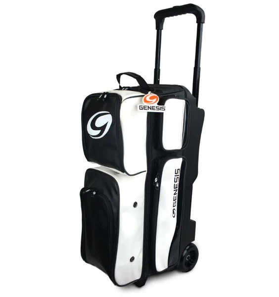 Genesis Carbon Triple Roller White/Black 2 Genesis Carbon Triple Roller White/Black - Image 2