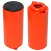 Turbo Switch Grip Orange Inner Sleeve W/Urethane Solid Black 1 1/4