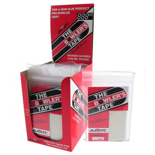 AMF Bowler's Tape 3/4" White 30 Piece 1 AMF Bowler's Tape 3/4" White 30 Piece