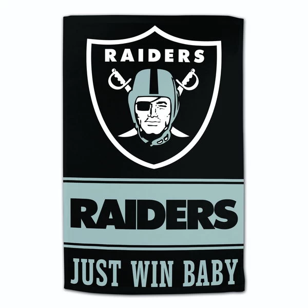 WinCraft NFL Towel Las Vegas Raiders 16X25 1 WinCraft NFL Towel Las Vegas Raiders 16X25