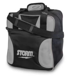 Storm Solo Single Tote Black/Silver