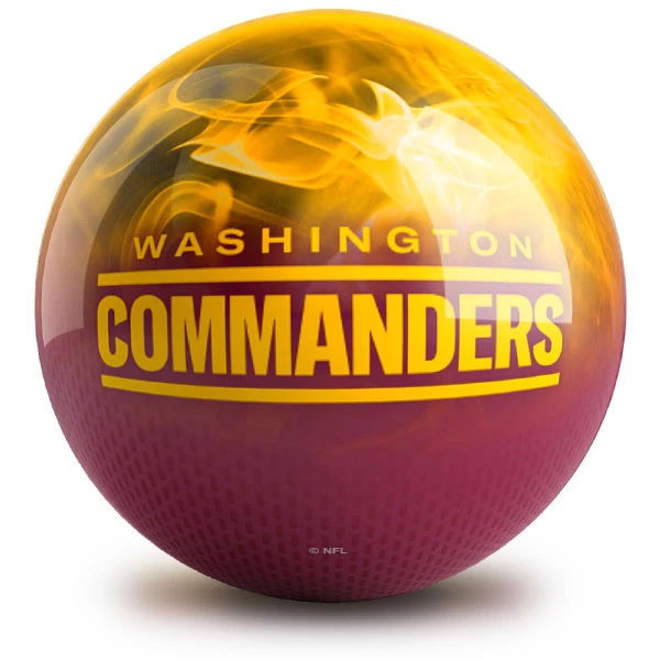 KR Strikeforce NFL On Fire Washington Commanders Ball 2 KR Strikeforce NFL On Fire Washington Commanders Ball - Image 2