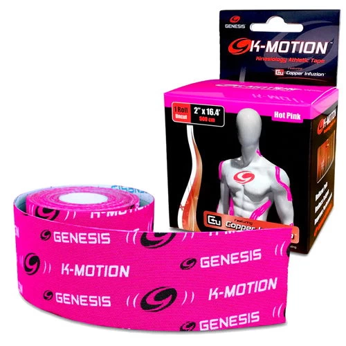 Genesis K-Motion Tape Roll Pink 1 Genesis K-Motion Tape Roll Pink