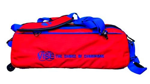 Vise 3 Ball Clear Top Roller/Tote Red/Blue 1 Vise 3 Ball Clear Top Roller/Tote Red/Blue