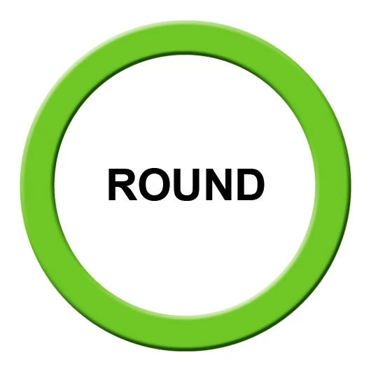 Turbo Xcel Round Thumb Insert Black 1 Turbo Xcel Round Thumb Insert Black