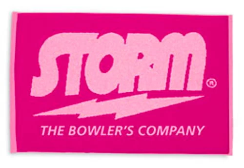 Storm Signature Towel Pink 1 Storm Signature Towel Pink