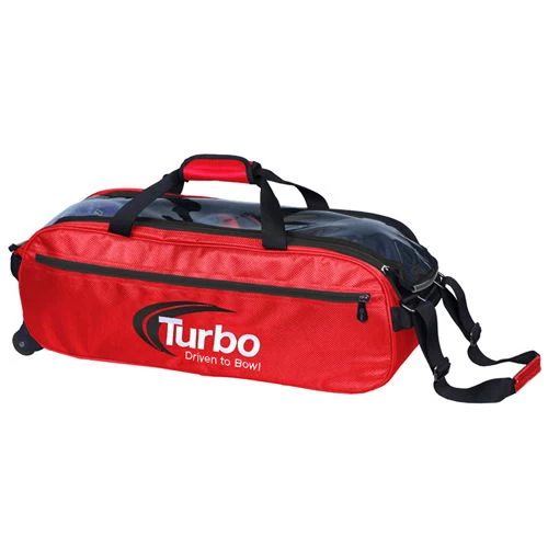 Turbo Pursuit Slim Triple Tote Red/Black 1 Turbo Pursuit Slim Triple Tote Red/Black