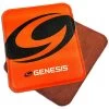 Genesis Pure Pad Grafix Buffalo Leather Ball Wipe Orange