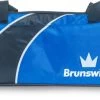 Brunswick Edge Triple Rolling Tote Blue