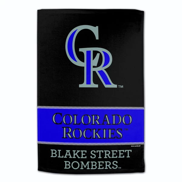 WinCraft MLB Towel Colorado Rockies 16X25" 1 WinCraft MLB Towel Colorado Rockies 16X25"