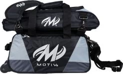 Motiv Ballistix Double Tote Covert Black -Best Bowling Shop 594e8506 ab39 4e21 89d4 f15728de7070