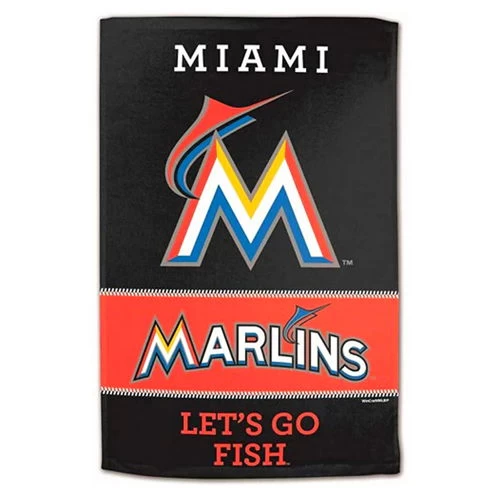 WinCraft MLB Towel Miami Marlins 16X25" 1 WinCraft MLB Towel Miami Marlins 16X25"