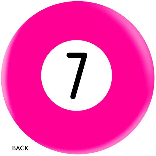 OnTheBallBowling Billiard Pink 7 Ball 1 OnTheBallBowling Billiard Pink 7 Ball
