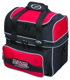 Storm 1 Ball Flip Tote Black/Red