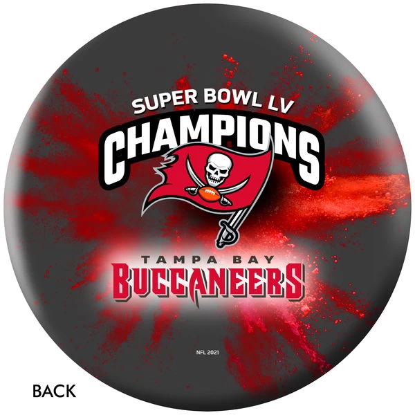 OnTheBallBowling Super Bowl 55 Champions Tampa Bay Buccaneers Ball 1 OnTheBallBowling Super Bowl 55 Champions Tampa Bay Buccaneers Ball