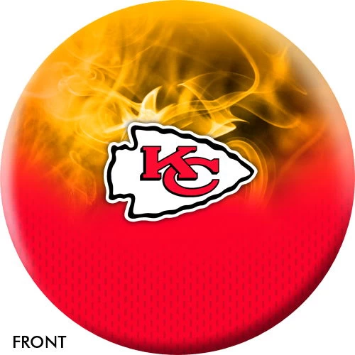 KR Strikeforce NFL On Fire Kansas City Chiefs Ball 1 KR Strikeforce NFL On Fire Kansas City Chiefs Ball