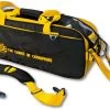 Vise 3 Ball Clear Top Roller/Tote Black/Yellow