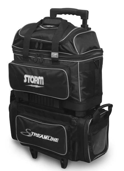 Storm Streamline 4 Ball Roller Black/Silver 1 Storm Streamline 4 Ball Roller Black/Silver