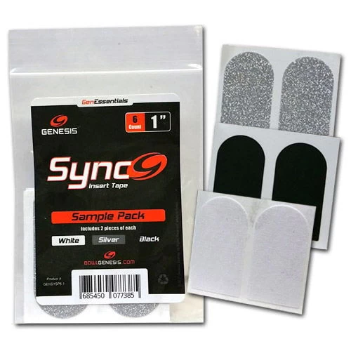 Genesis Sync Sampler Pack 1" Insert Tape 6ct 1 Genesis Sync Sampler Pack 1" Insert Tape 6ct