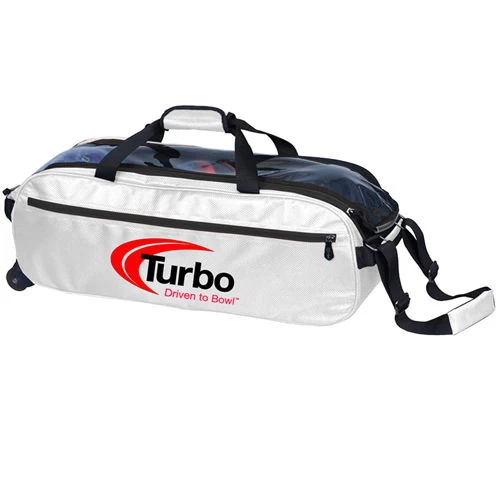 Turbo Pursuit Slim Triple Tote White 1 Turbo Pursuit Slim Triple Tote White