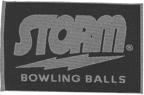 Storm Signature Towel Silver/Navy 1 Storm Signature Towel Silver/Navy