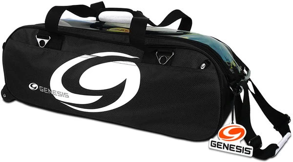 Genesis Sport Triple Roller/Tote Black 1 Genesis Sport Triple Roller/Tote Black
