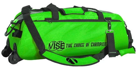 Vise 3 Ball Clear Top Roller/Tote Green 1 Vise 3 Ball Clear Top Roller/Tote Green