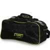 Storm 2 Ball Tote Checkered Black/Lime
