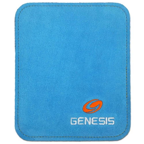 Genesis Pure Pad Buffalo Leather Ball Wipe Blue 1 Genesis Pure Pad Buffalo Leather Ball Wipe Blue
