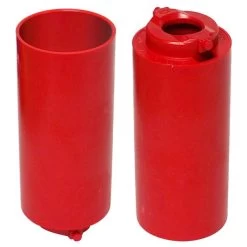 Turbo Switch Grip Empty Inner Sleeve Red 1 1/4"