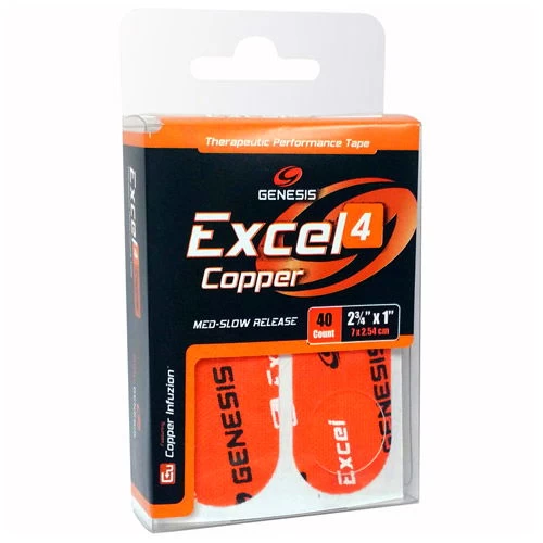 Genesis Excel Copper 4 Performance Tape Orange 1 Genesis Excel Copper 4 Performance Tape Orange