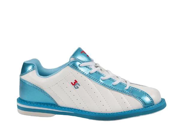 3G Womens Kicks White/Blue 1 3G Womens Kicks White/Blue
