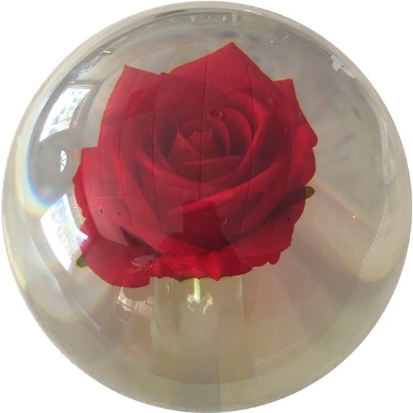 KR Strikeforce Clear Red Rose Ball 2 KR Strikeforce Clear Red Rose Ball - Image 2