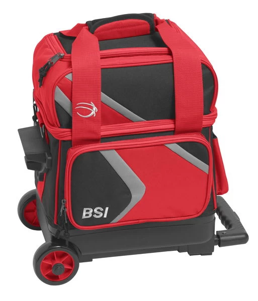 BSI Dash Single Roller Black/Red 1 BSI Dash Single Roller Black/Red