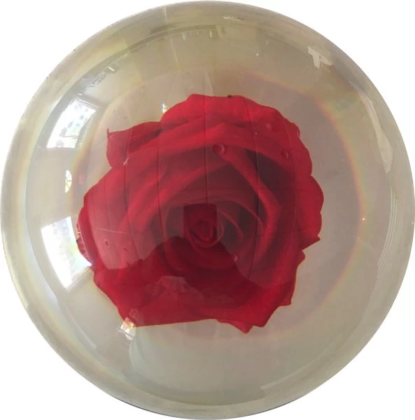 KR Strikeforce Clear Red Rose Ball 3 KR Strikeforce Clear Red Rose Ball - Image 3