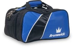 Brunswick Edge Double Tote With Shoe Pouch Blue