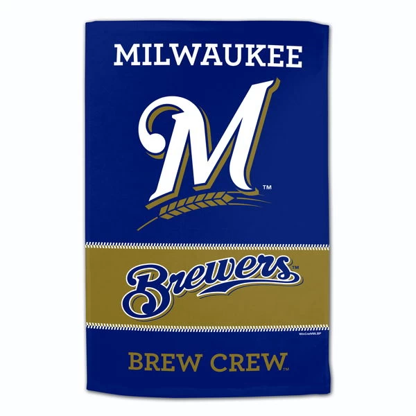WinCraft MLB Towel Milwaukee Brewers 16X25" 1 WinCraft MLB Towel Milwaukee Brewers 16X25"