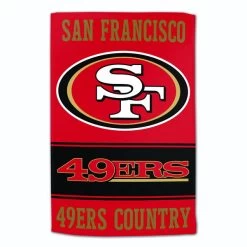 WinCraft NFL Towel San Francisco 49ers 16X25