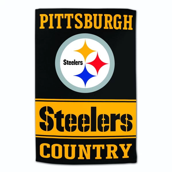 WinCraft NFL Towel Pittsburgh Steelers 16X25 1 WinCraft NFL Towel Pittsburgh Steelers 16X25