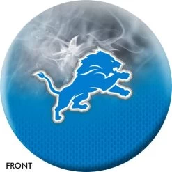 KR Strikeforce NFL On Fire Detroit Lions Ball