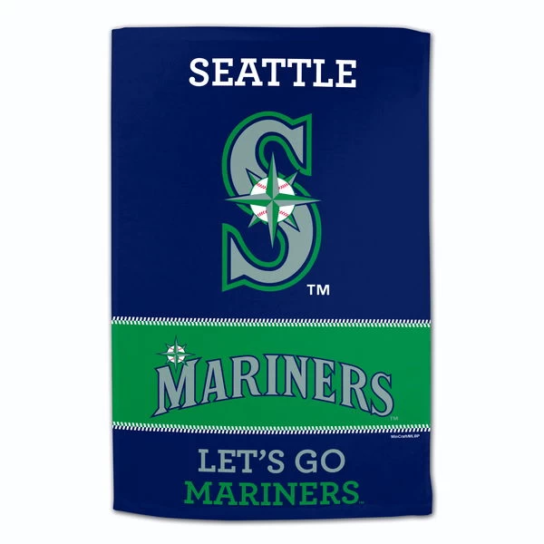 WinCraft MLB Towel Seattle Mariners 16X25" 1 WinCraft MLB Towel Seattle Mariners 16X25"