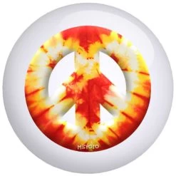 OnTheBallBowling Meyoto Red Heart Tie Dye